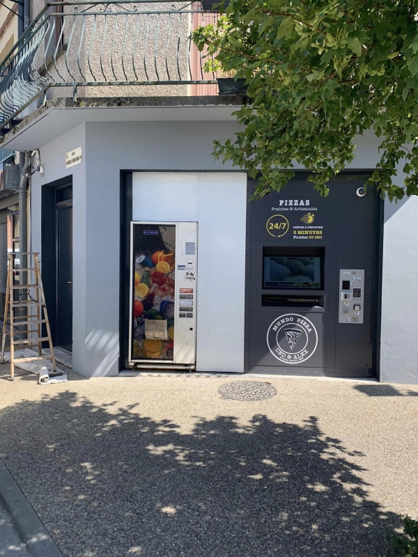 Mundo Pizza - restaurant Moissac - Distributeur de pizza automatique